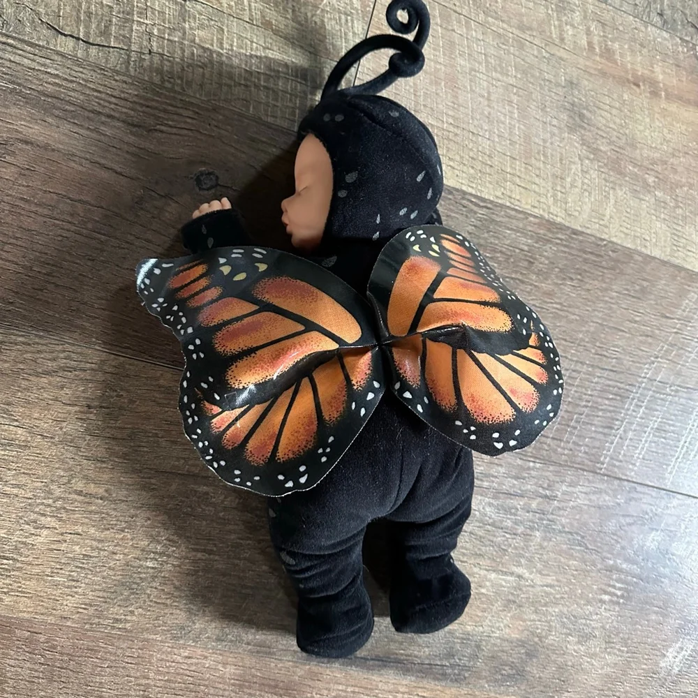Baby Anne Geddes Black Butterfly Doll
